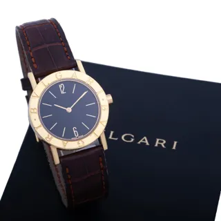 Bulgari Bulgari BB30GL Yellow gold Blue