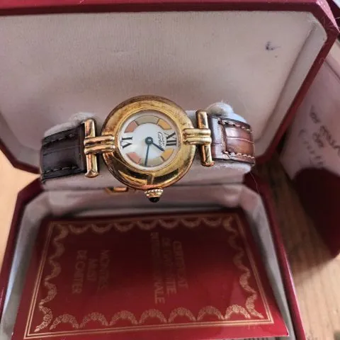 Cartier Trinity 2735 24mm Silver White