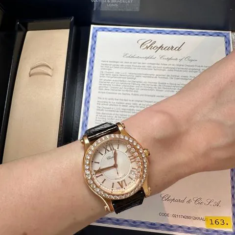 Chopard Happy Sport 274808-5003 36mm Rose gold White 4