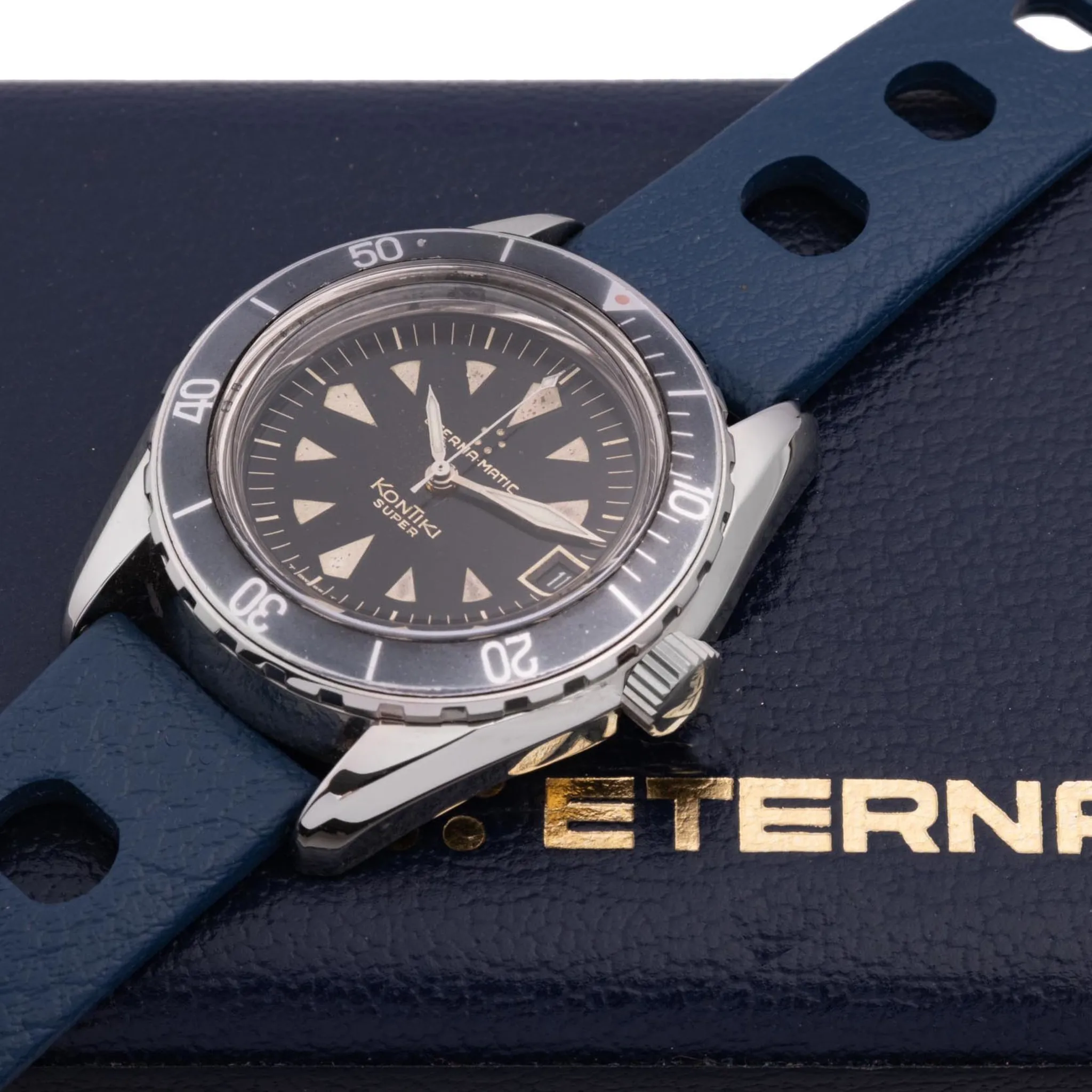 Eterna Super Kontiki 130 FTP-3 40mm Stainless steel