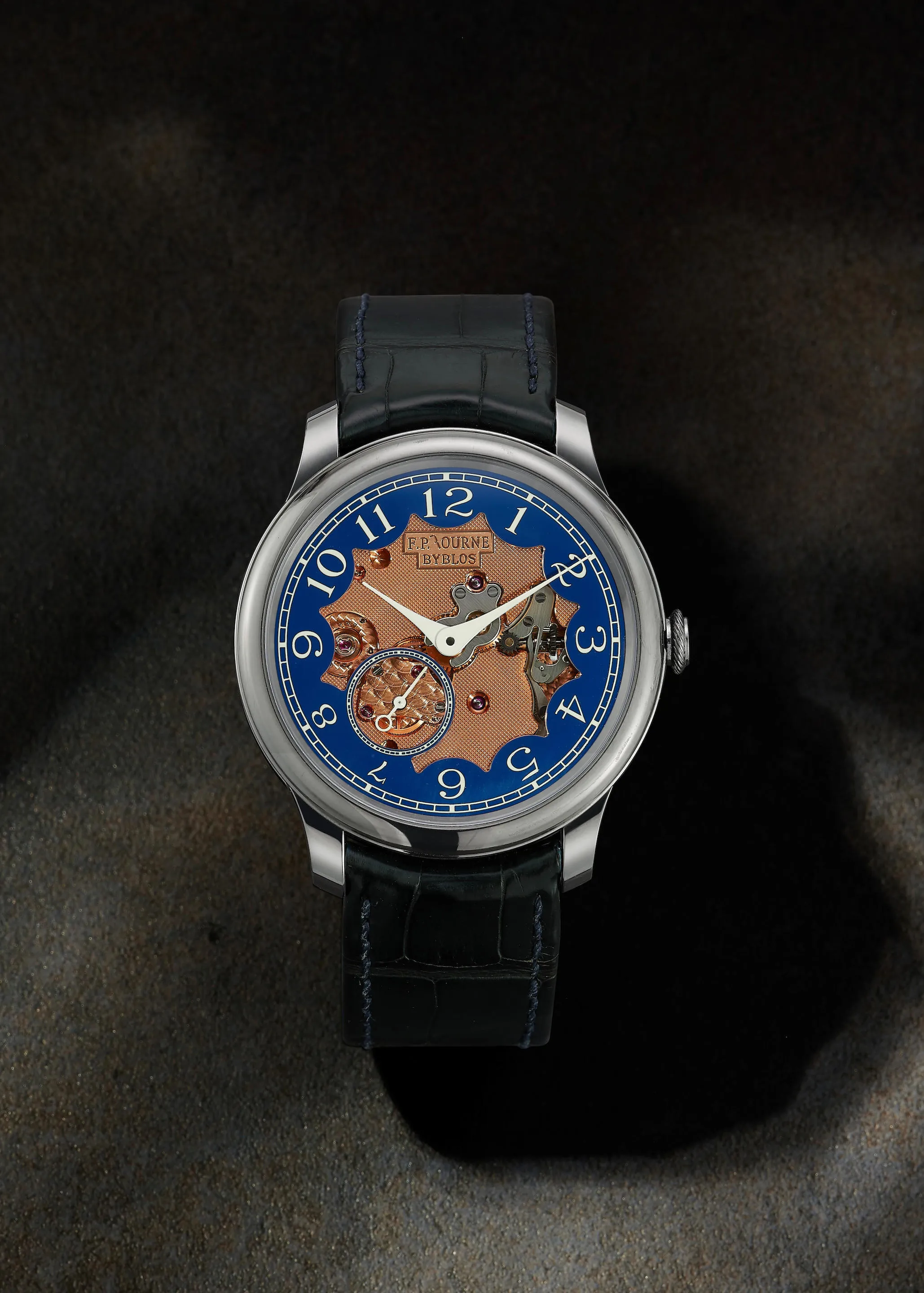 F.P. Journe Chronomètre Bleu Byblos 39.5mm Tantalum Blue