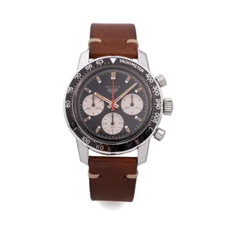 Heuer Autavia 2446C Stainless steel