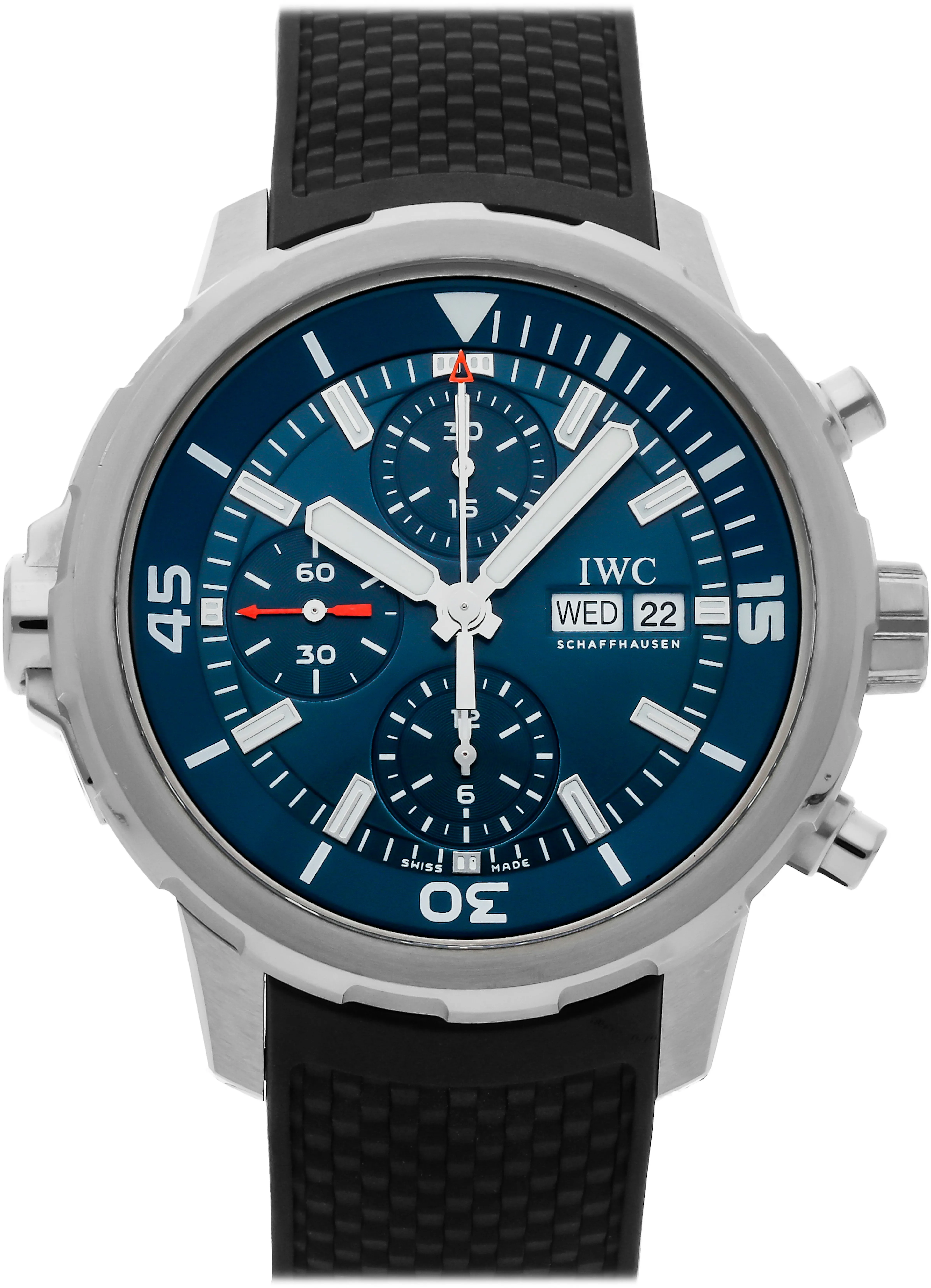 IWC Aquatimer IW376805 44mm Stainless steel Blue