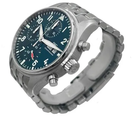 IWC Pilot IW388104 41mm Stainless steel Green 2