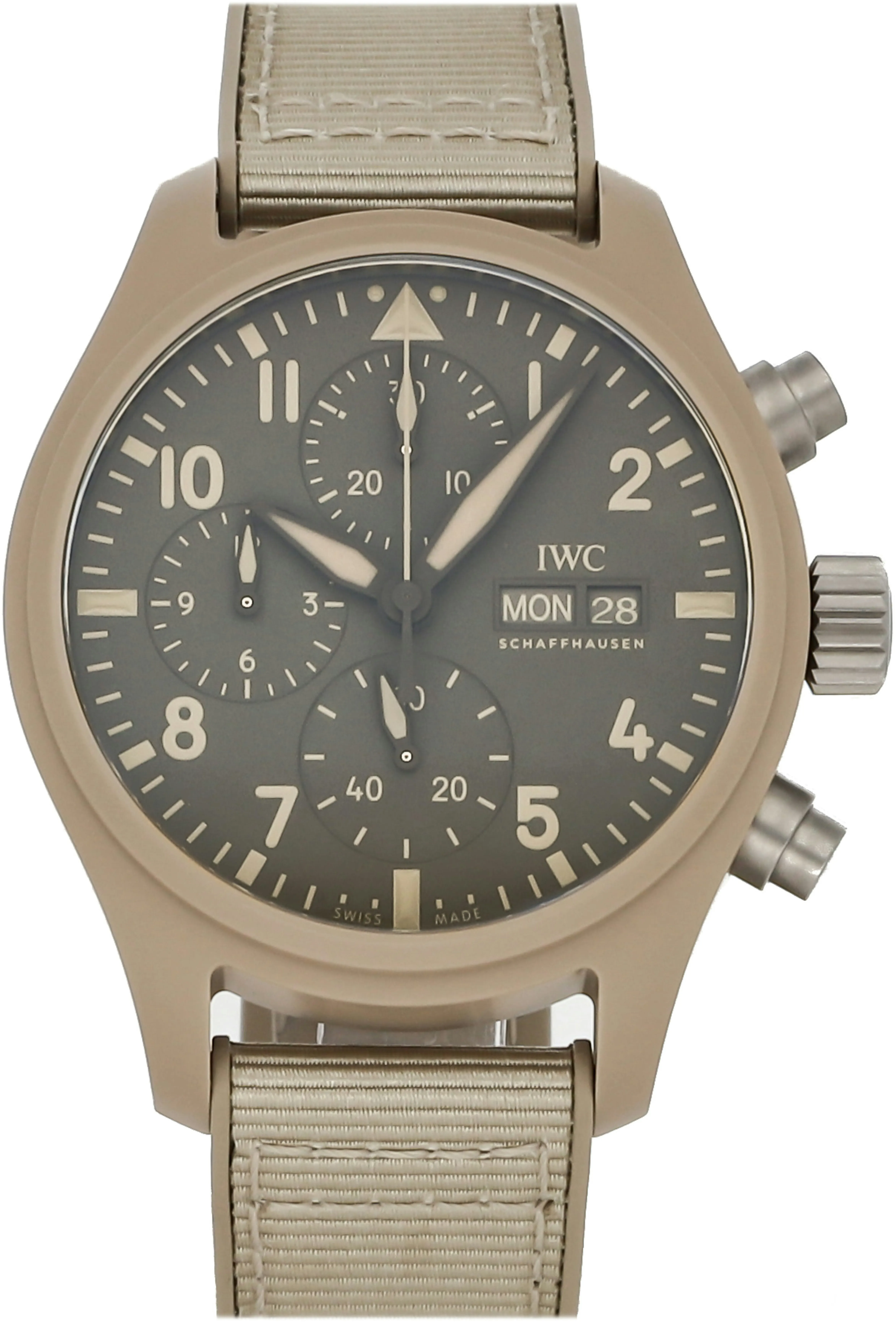 IWC Pilot IW389402 41mm Ceramic Brown