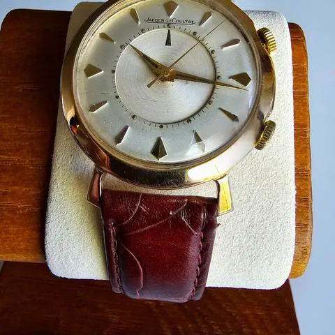 Jaeger-LeCoultre Memovox 34mm Yellow gold White 1