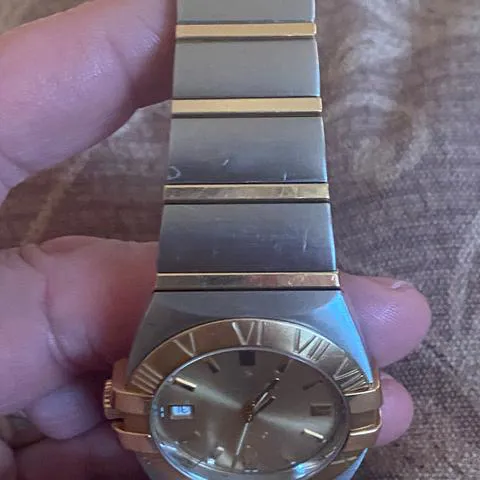 Omega Constellation Double Eagle 41mm Yellow gold and Stainless steel Gold 8