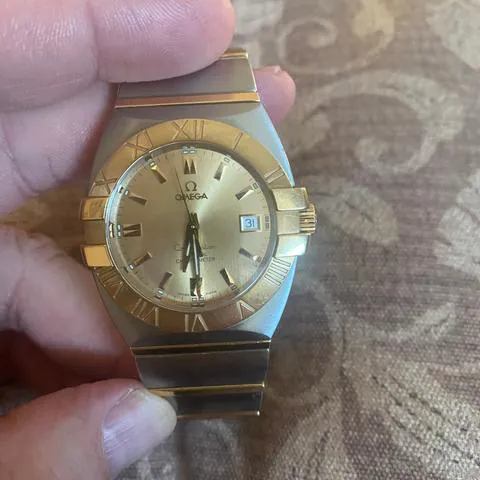 Omega Constellation Double Eagle 41mm Yellow gold and Stainless steel Gold 14