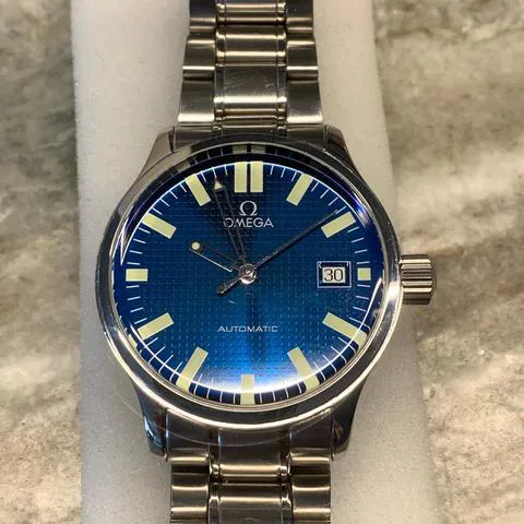 Omega Dynamic 5203.81 36.5mm Steel Blue