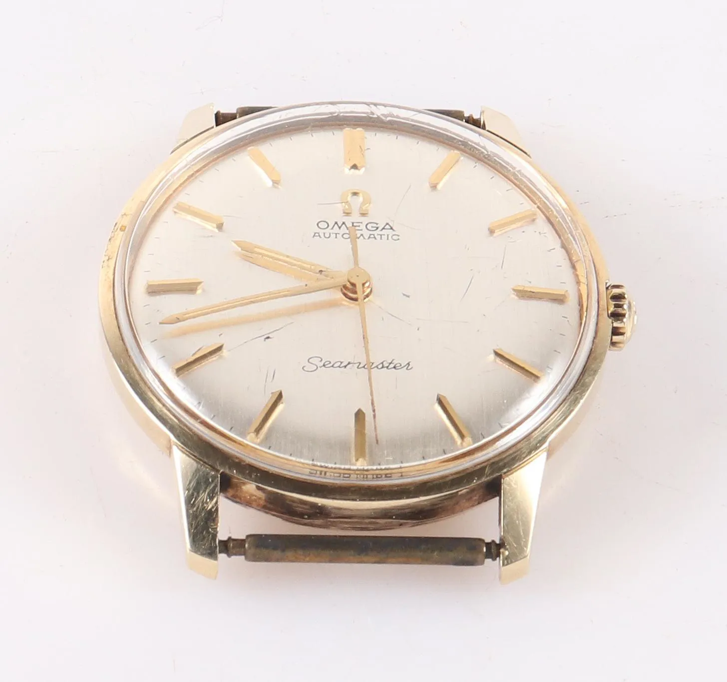 Omega Seamaster 165.001 34mm Gold-plated Silver
