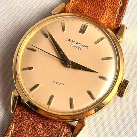 Patek Philippe Calatrava 1578 35mm Yellow gold Silver