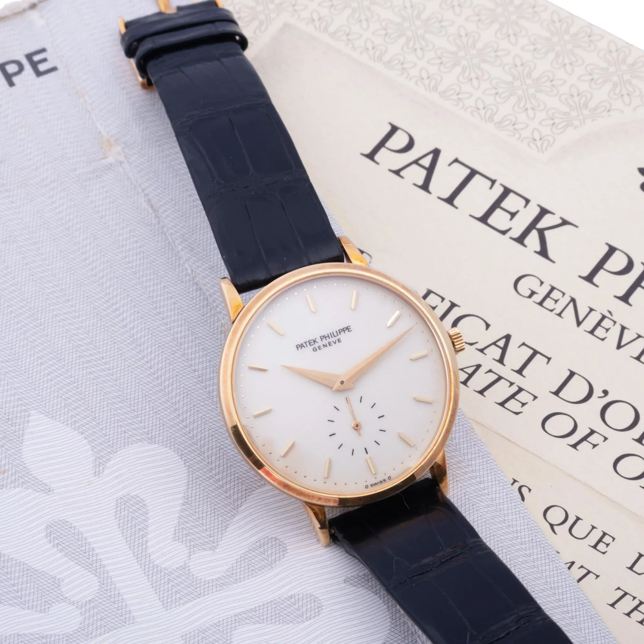 Patek Philippe Calatrava 3893 33mm Yellow gold