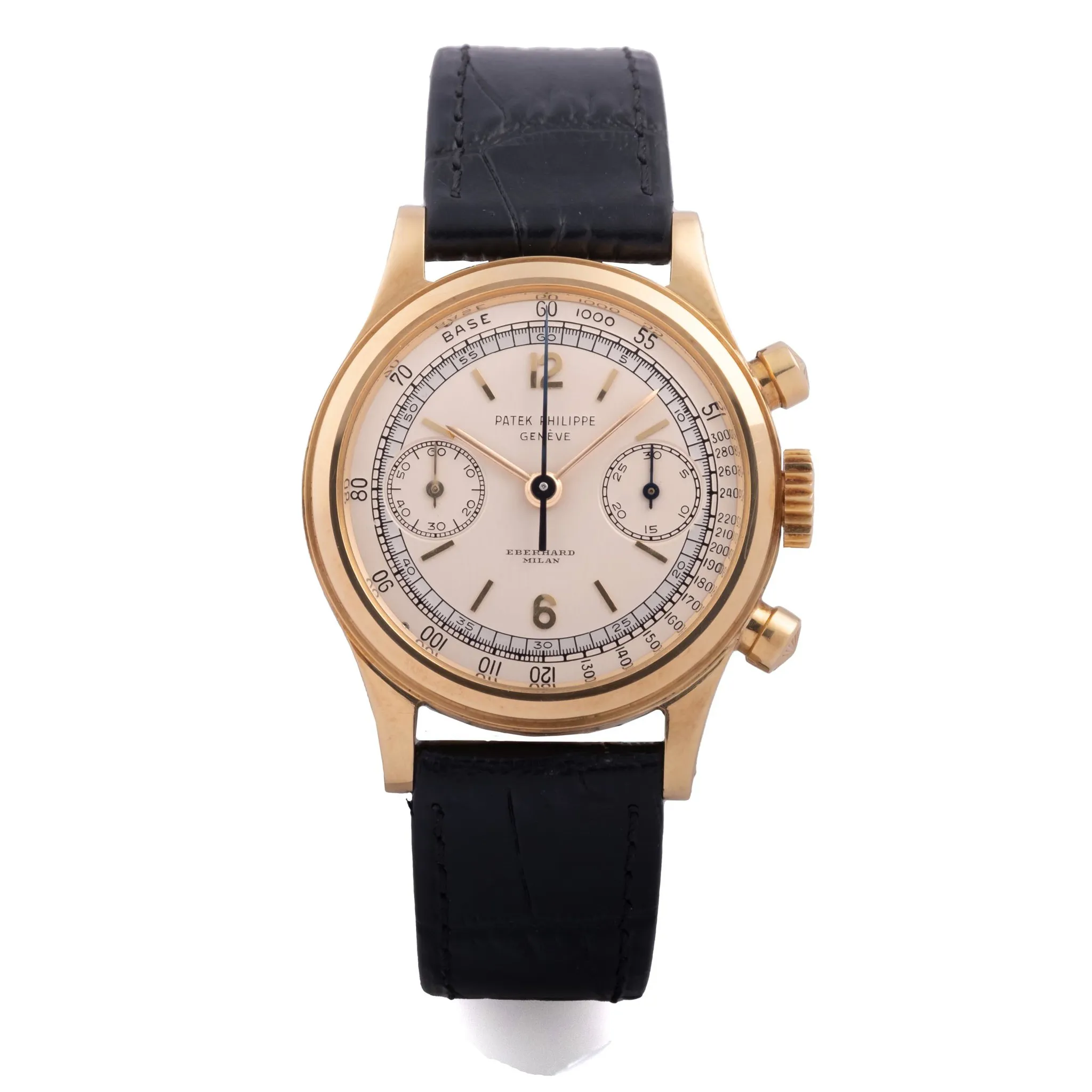 Patek Philippe 1463 35mm Yellow gold Silver