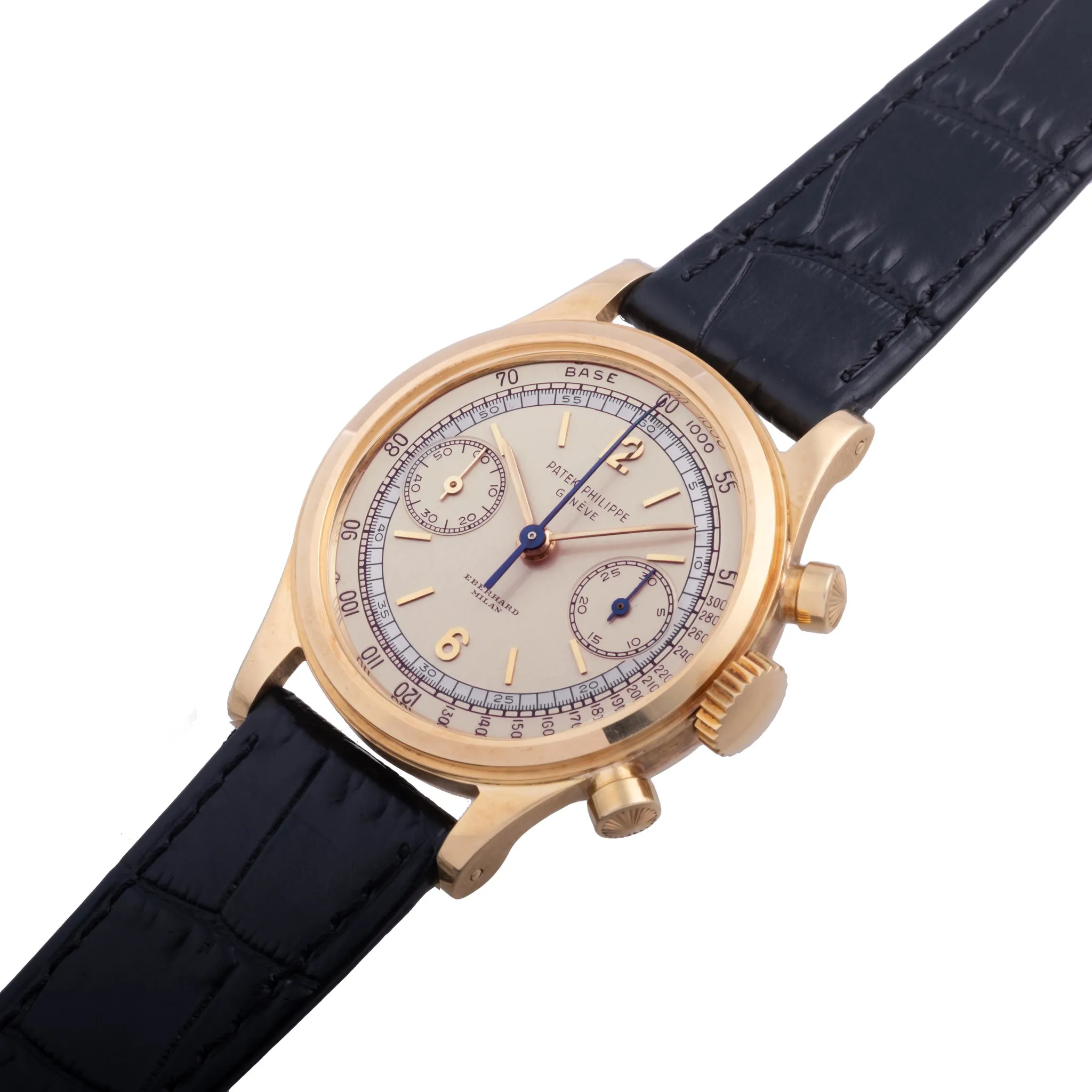 Patek Philippe 1463 35mm Yellow gold Silver 1