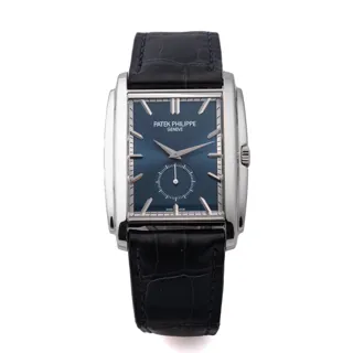 Patek Philippe Gondolo 5124G-011 White gold Blue