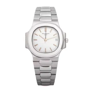 Patek Philippe Nautilus 3800/001 Stainless steel White