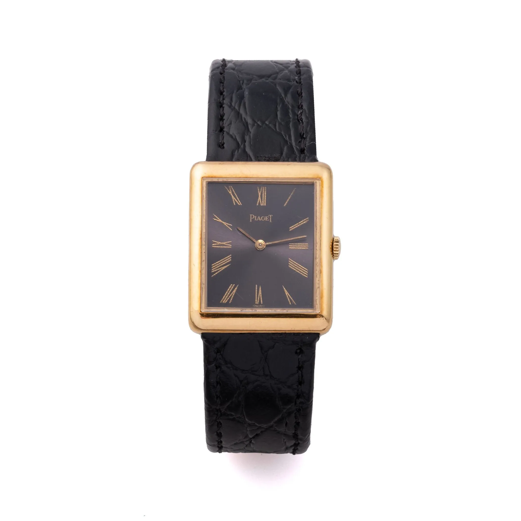 Piaget 9150 23mm Yellow gold Gray