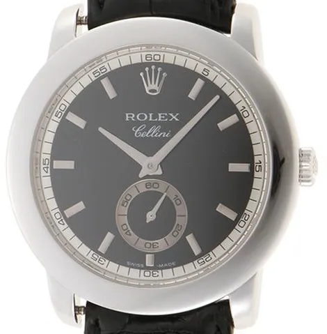 Rolex Cellini 5241/6 38mm Platinum Black