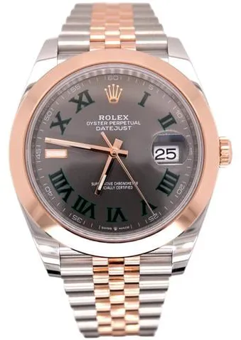 Rolex Datejust 41 126301 41mm Yellow gold and Stainless steel Gray