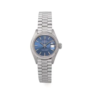 Rolex Datejust 6917 White gold Blue