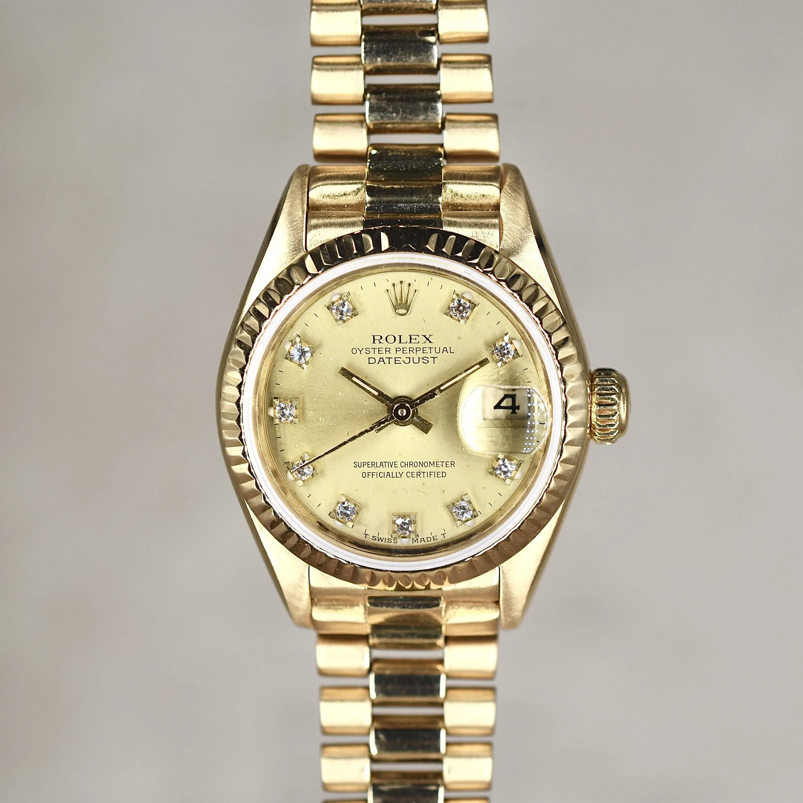 Rolex Lady-Datejust 69178 26mm Yellow gold