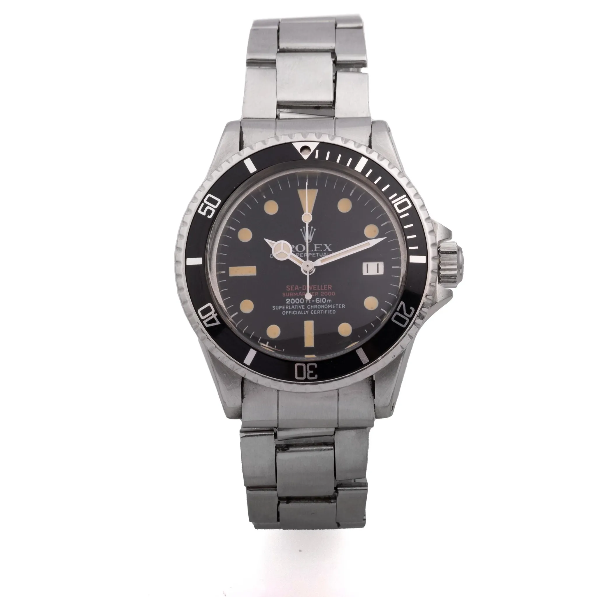 Rolex Sea-Dweller 1665 40mm Stainless steel Black