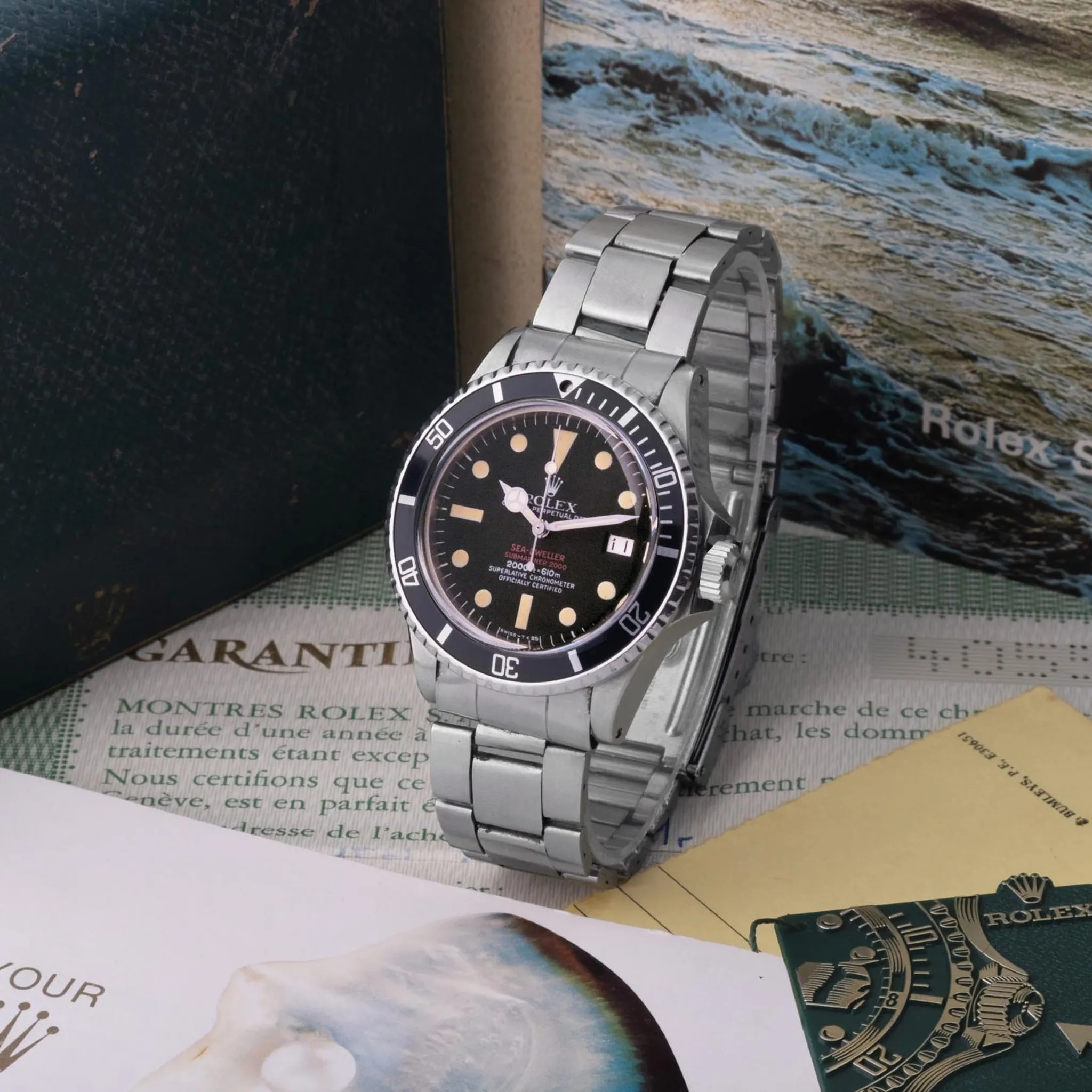 Rolex Sea-Dweller 1665 40mm Stainless steel Black 1