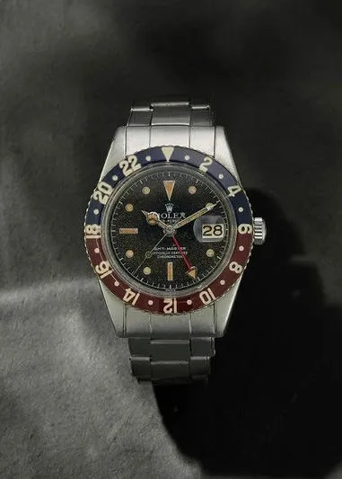 Rolex GMT-Master 6542 38mm Stainless steel Black