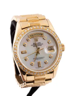 Rolex Day-Date 18078 Yellow gold Mother-of-pearl