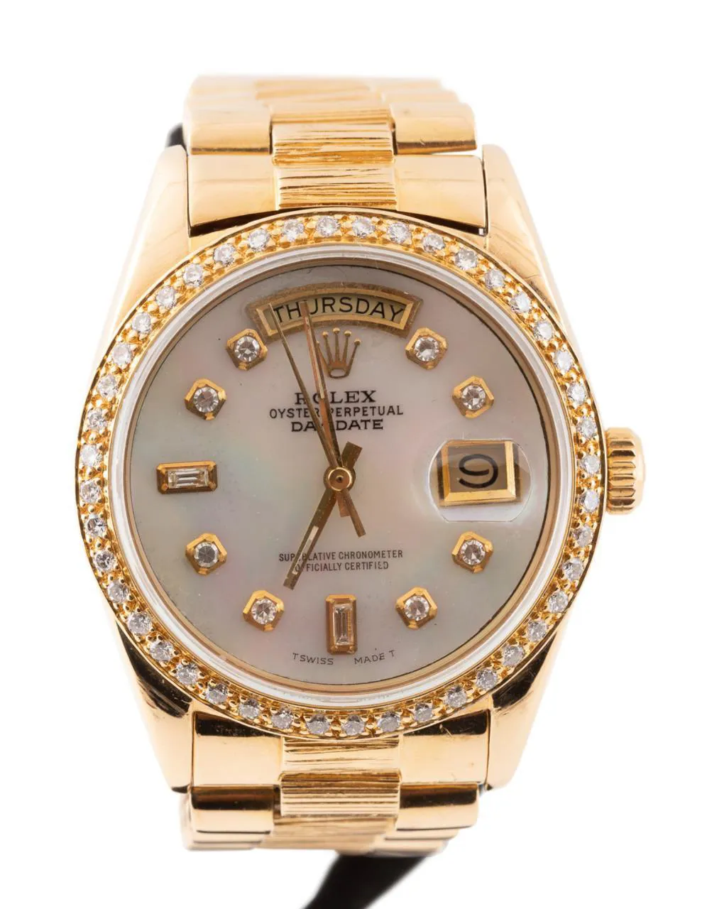 Rolex Day-Date 36 18078 43mm Yellow gold Mother-of-pearl 1