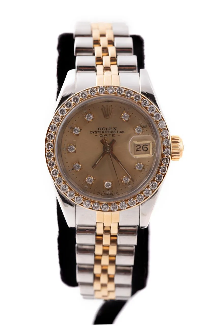 Rolex Oyster Perpetual Date Yellow gold and Stainless steel and Diamond Diamond 3