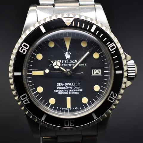 Rolex Sea-Dweller 1665 40mm Stainless steel Black