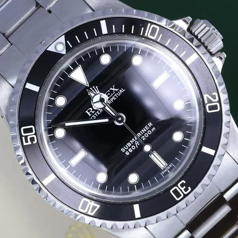 Rolex Submariner 5513 40mm Stainless steel Black