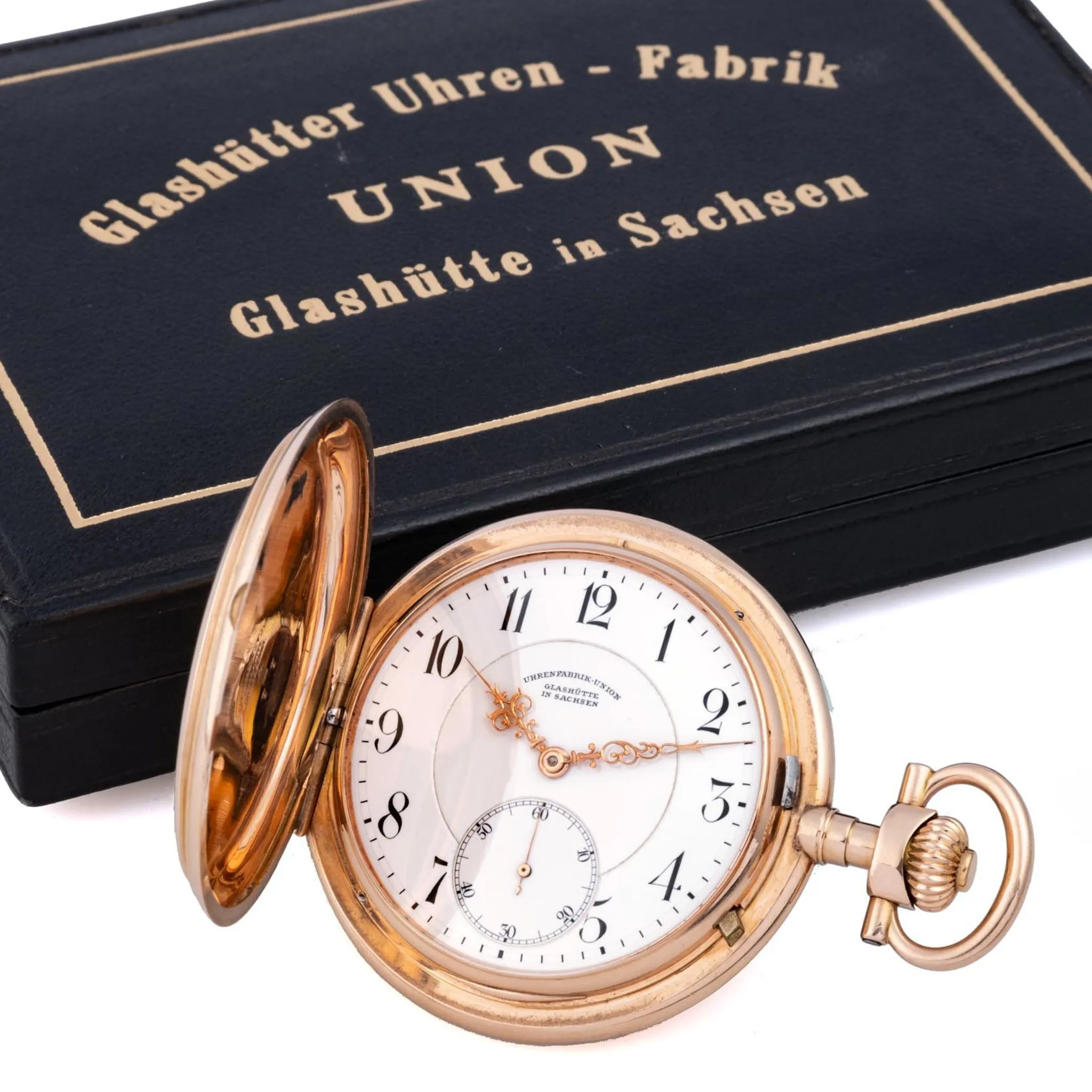 Union Glashütte 54mm Rose gold