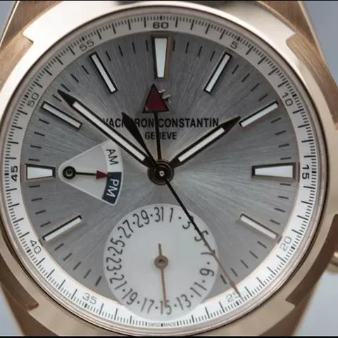 Vacheron Constantin Overseas Dual Time 7900V/000R-B336 41mm Rose gold Silver 3