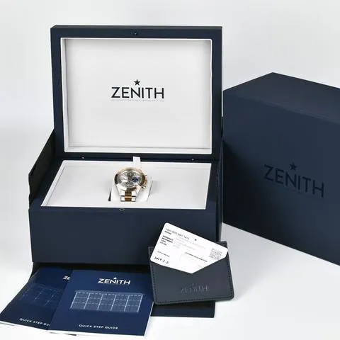 Zenith Chronomaster Sport 51.3100.3600/69.M3100 41mm Yellow gold and Stainless steel Silver 6