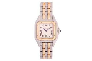 Cartier Panthère 1120 Yellow gold and Stainless steel Cream