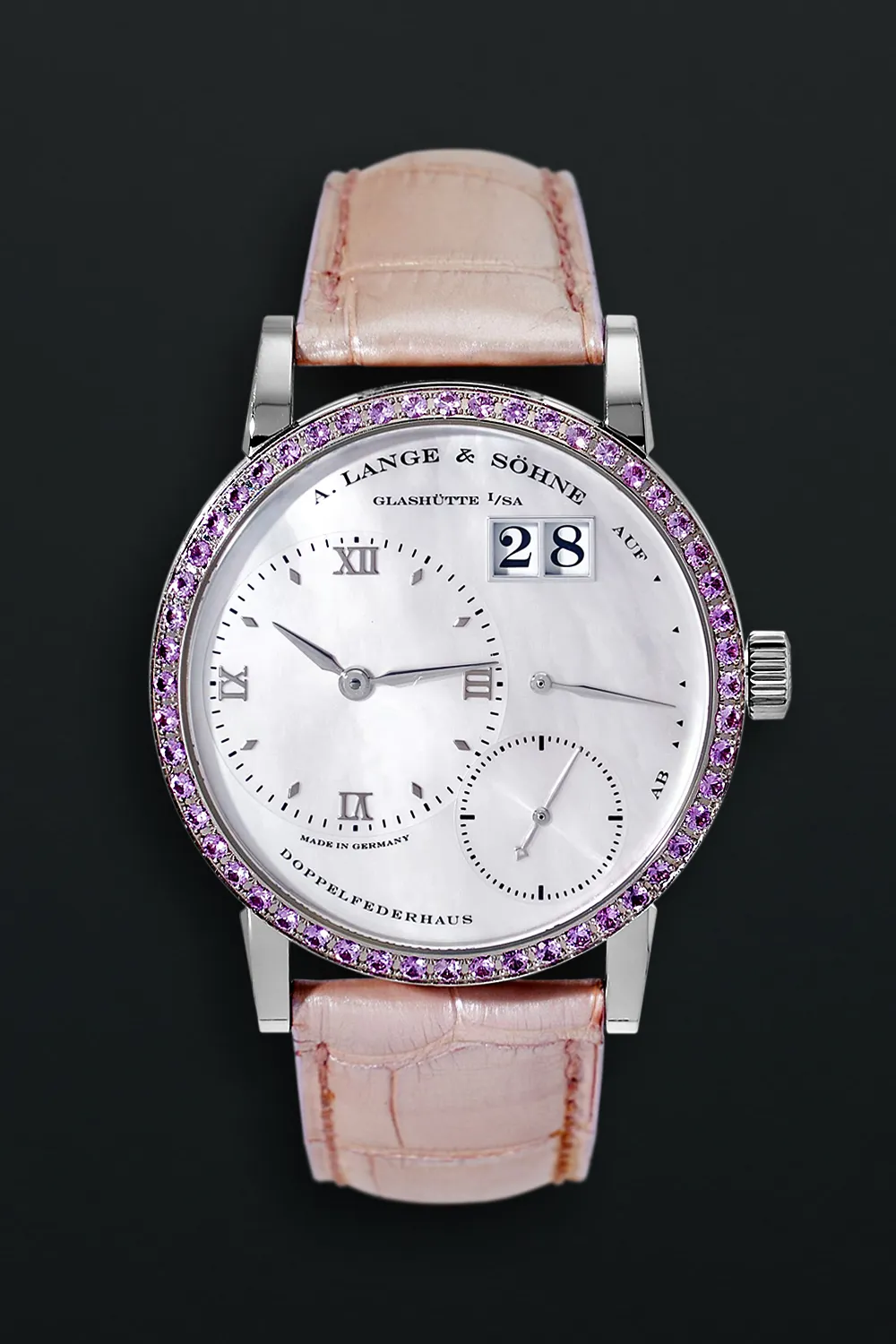 A. Lange & Söhne Lange 1 Soirée 813.036 36mm White gold and Diamond Mother-of-pearl