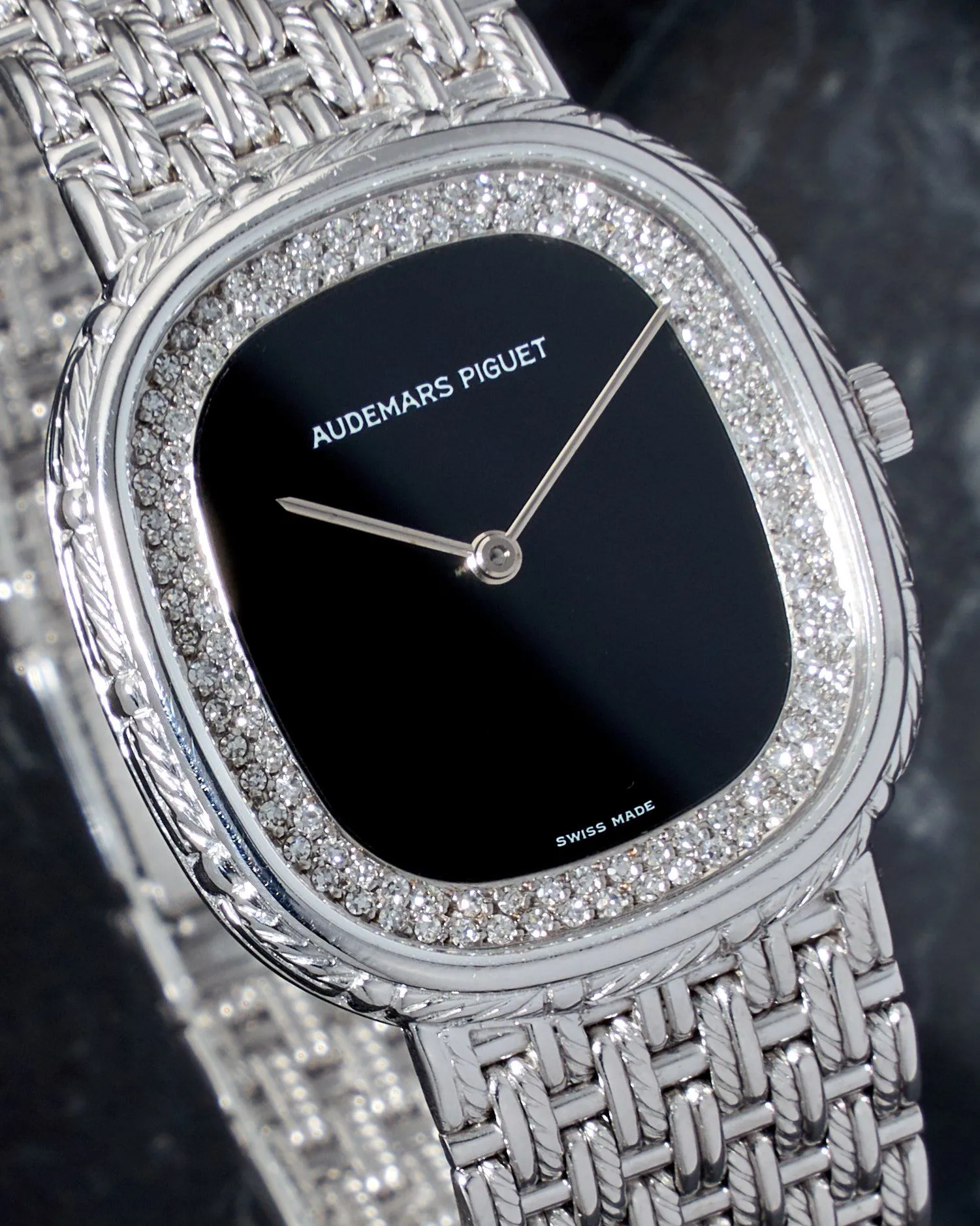 Audemars Piguet Ellipse 30mm White gold Black 5