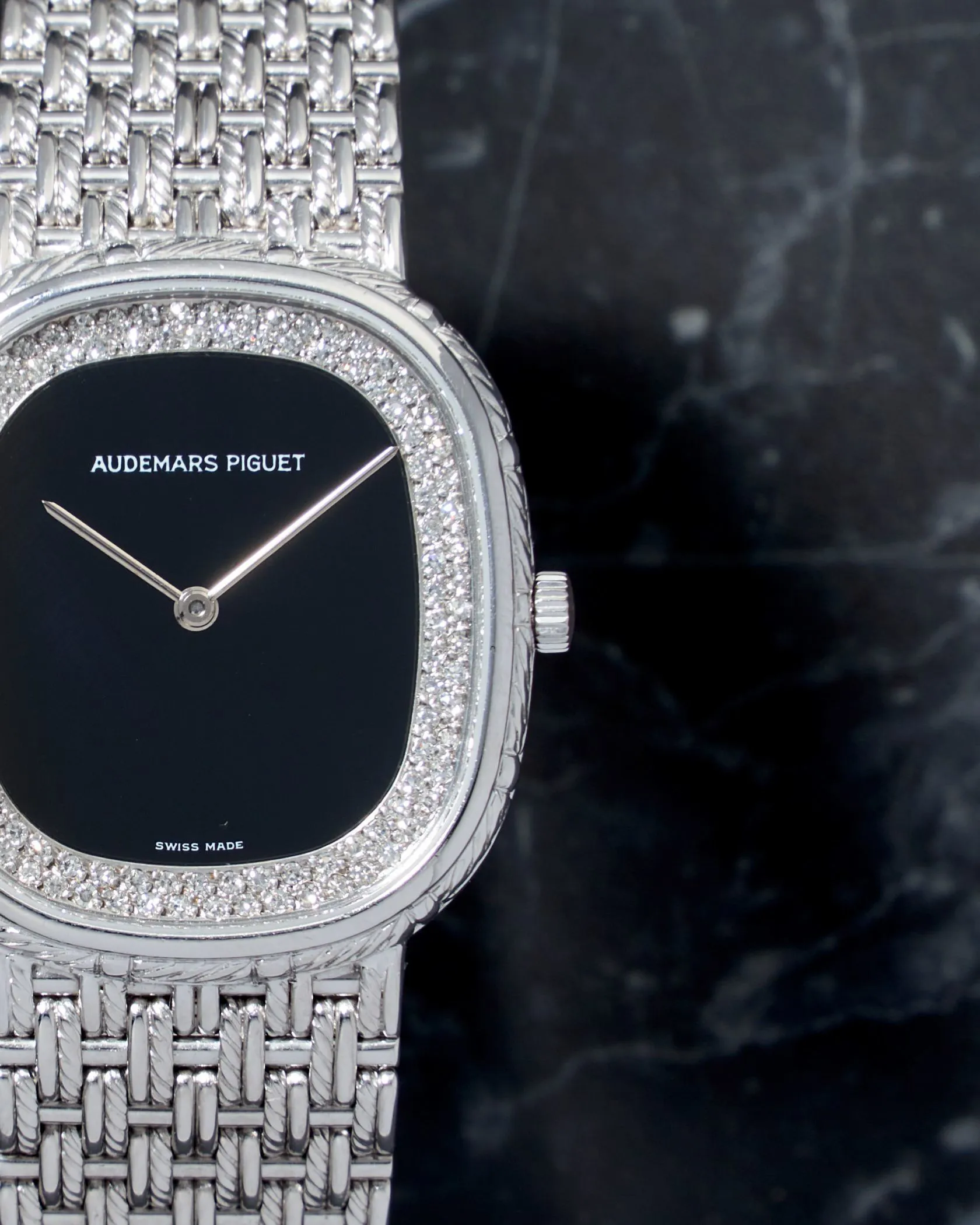 Audemars Piguet Ellipse 30mm White gold Black 11