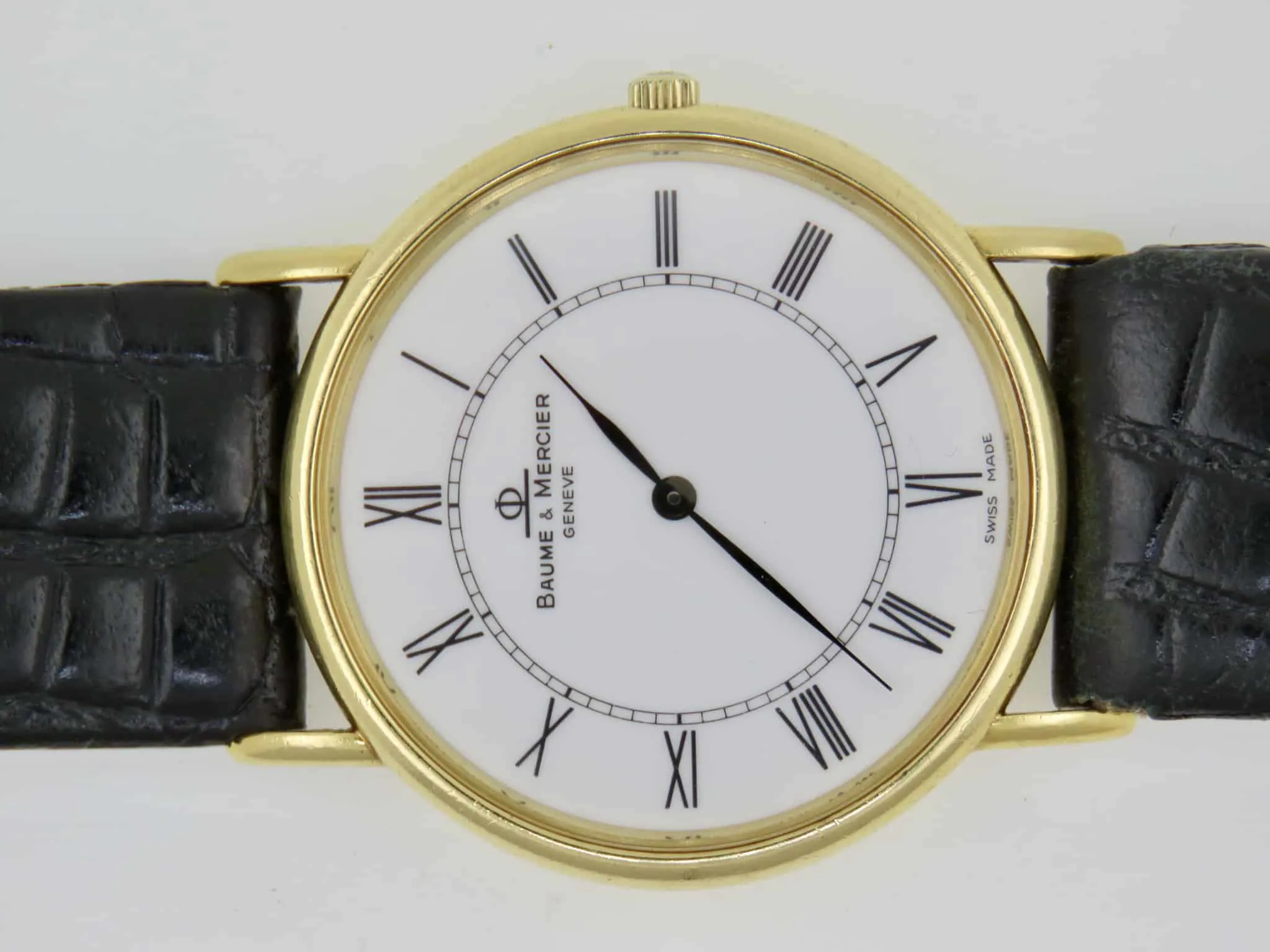 Baume & Mercier Classima MV045236 33.5mm Yellow gold White 1