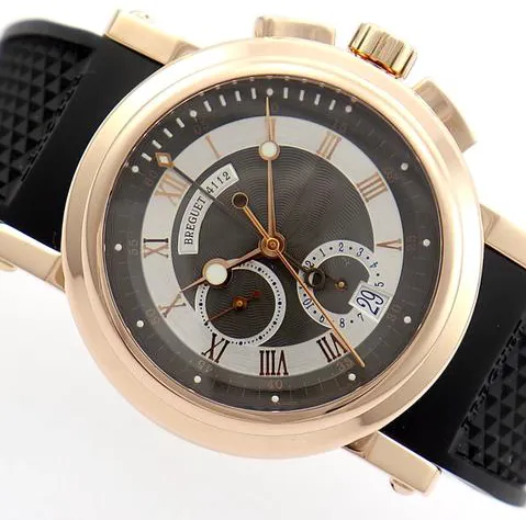 Breguet Marine 5827BR/Z2/5ZU 42mm Rose gold Black