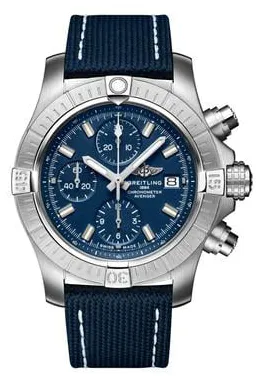 Breitling Avenger A13385101C1X1 43mm Stainless steel Blue