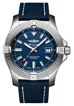 Breitling Avenger A17318101C1X1 43mm Stainless steel Blue