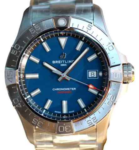 Breitling Avenger A17328101C1A1 42mm Stainless steel Blue