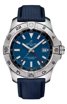 Breitling Avenger A32320101C1X1 44mm Stainless steel Blue