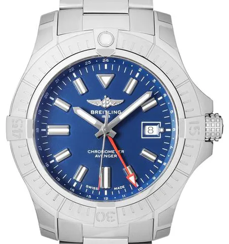 Breitling Avenger A32395101C1A1 45mm Stainless steel Blue