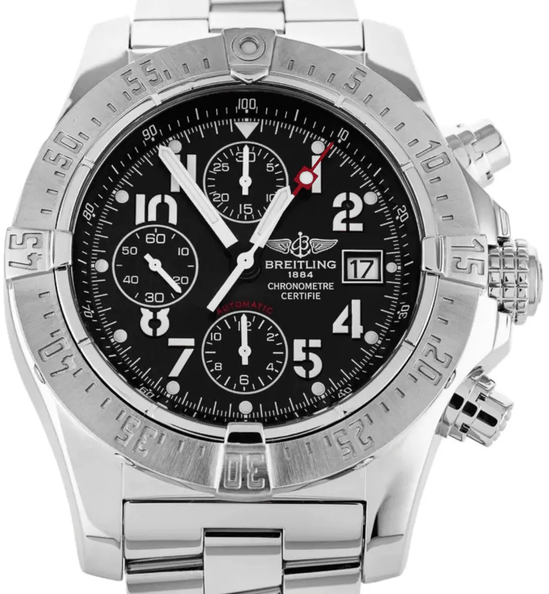 Breitling Avenger Skyland A1338012/B861 45mm Stainless steel Black