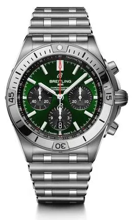 Breitling Chronomat AB0134101L1A1 42mm Stainless steel Green