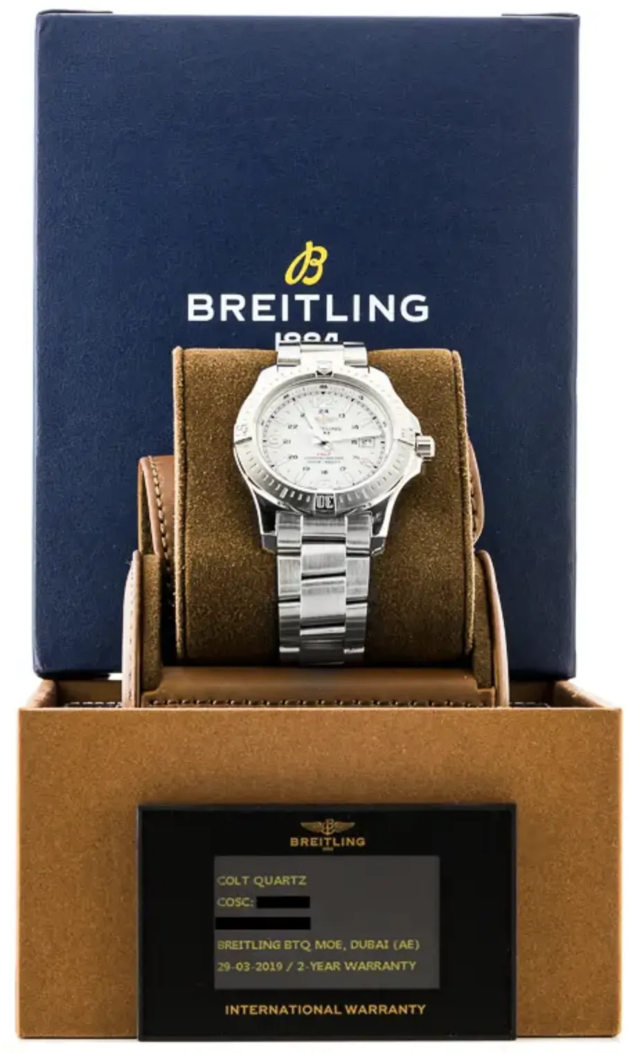 Breitling Colt A74388 44mm Stainless steel White 4